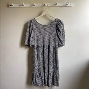 Anthro Babydoll Crisscross Dress